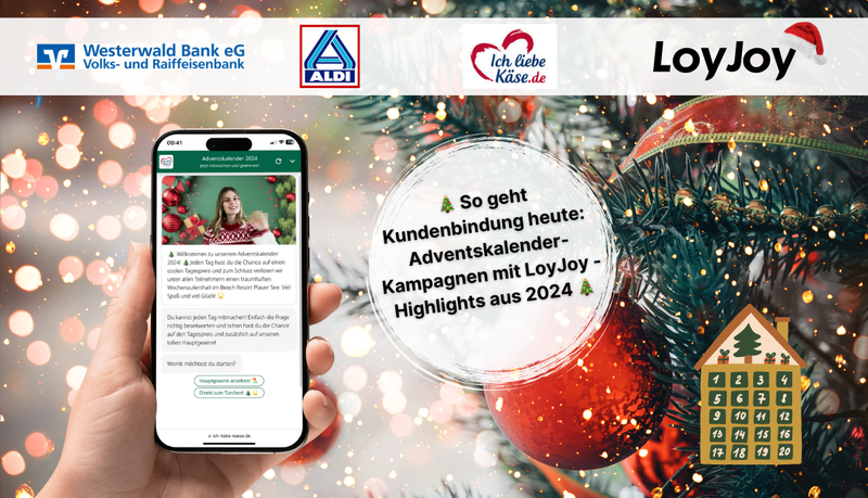 Ein Template, das eine Hand zeigt, die ein Iphone hält. Auf dem Iphone sieht man den Adventskalender von ich-liebe-käse.