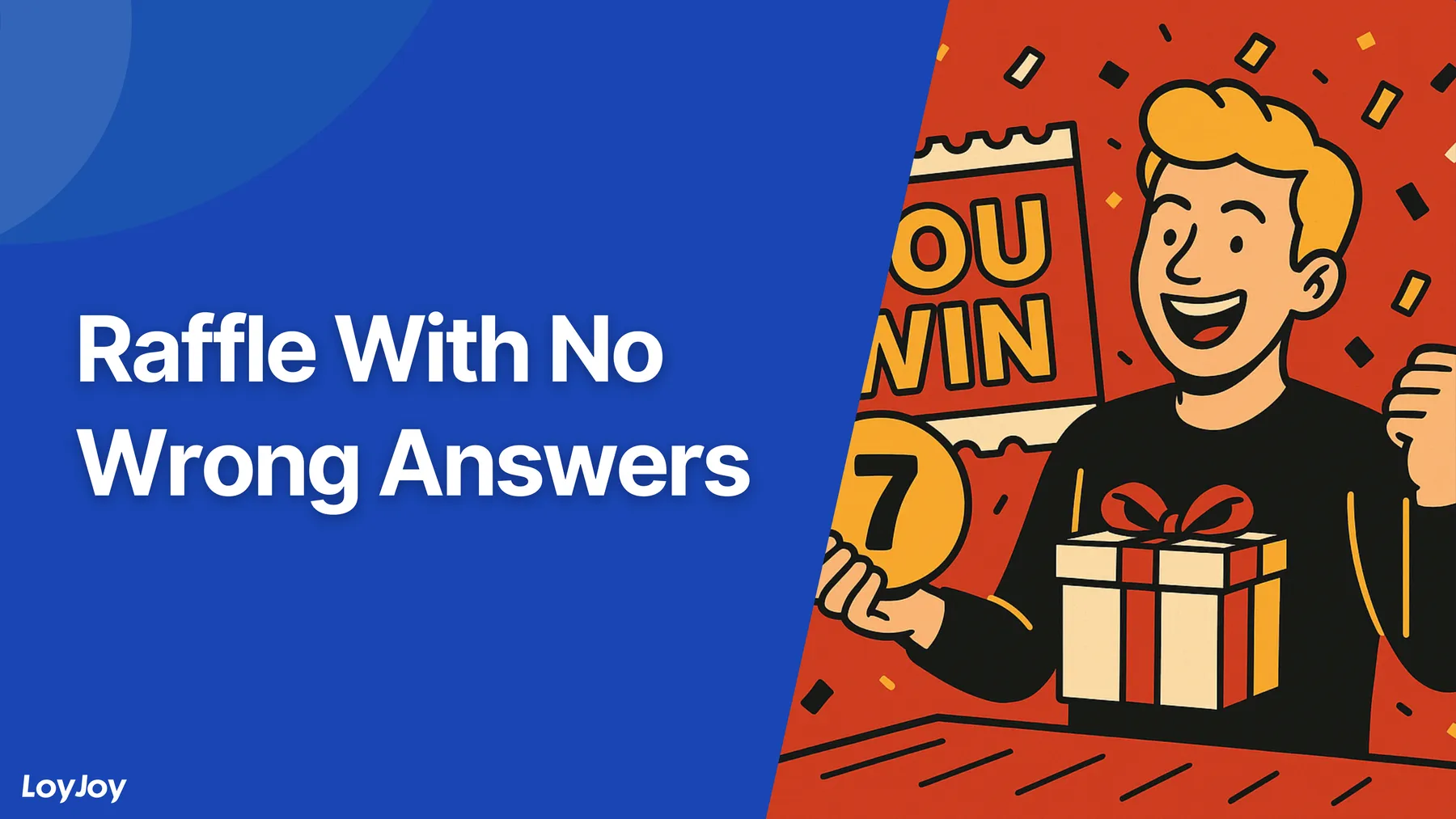 No Wrong Answers Raffle Template