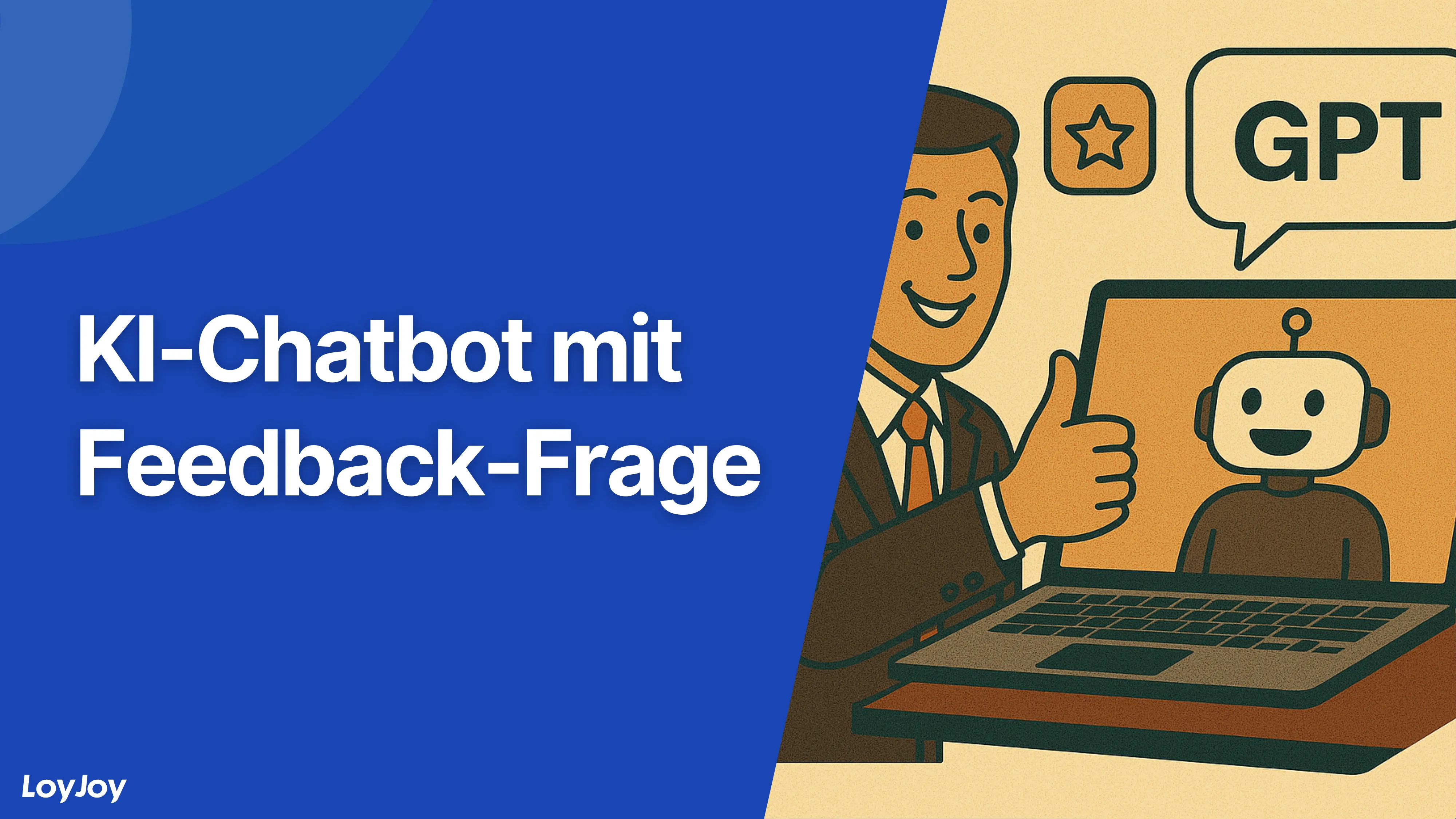 KI-Chatbot mit Feedback-Frage