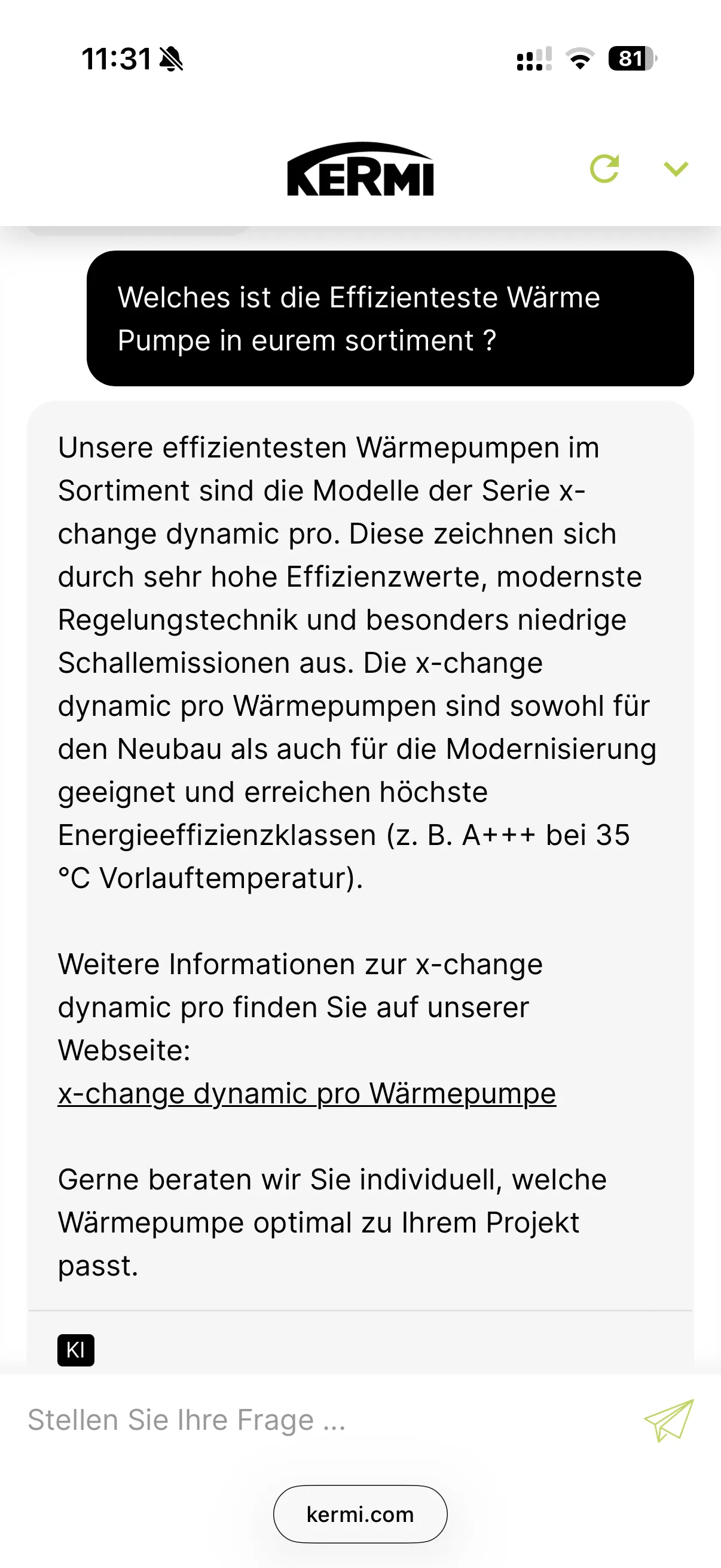 Direkter Gesprächseinstieg