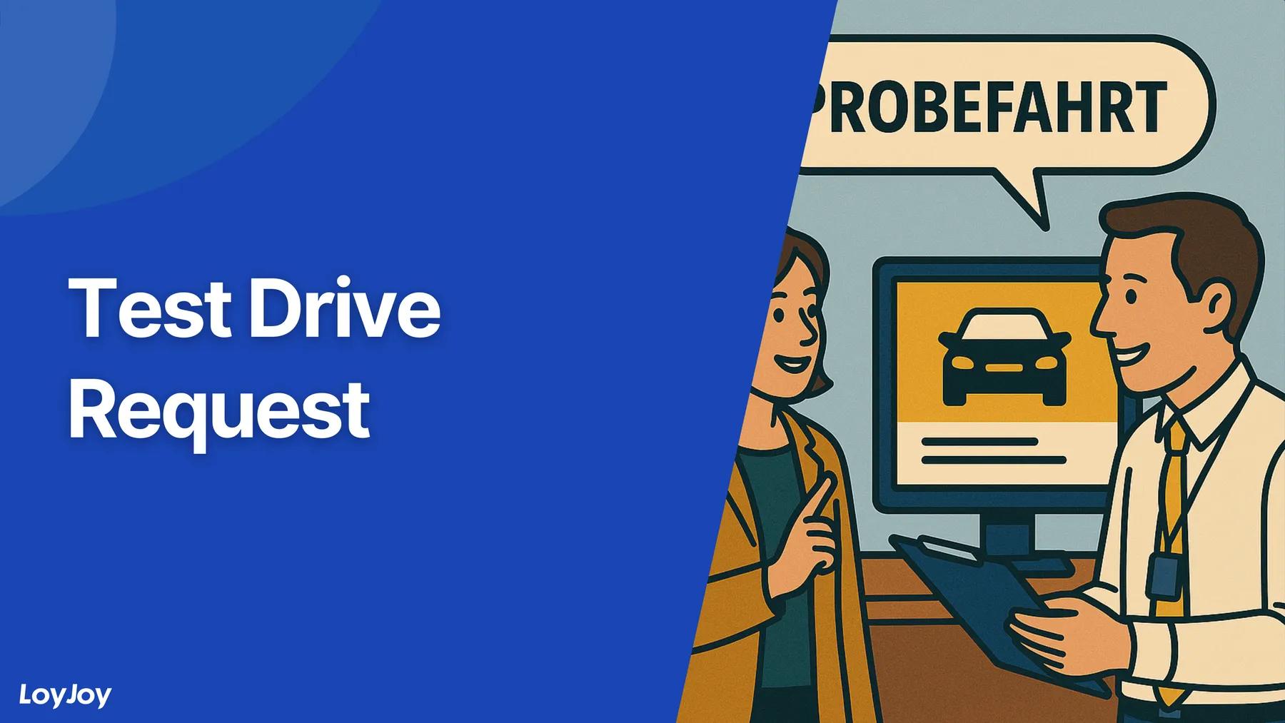 Test drive chatbot: template for automotive leads
