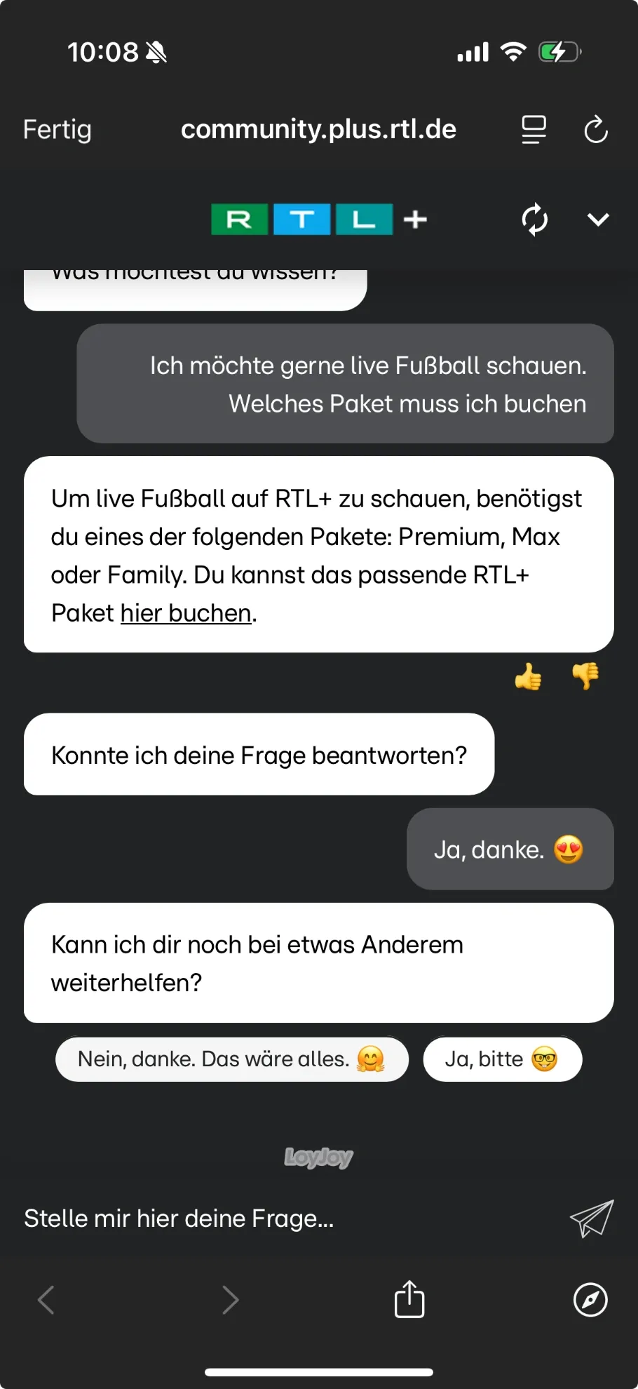24/7 AI Customer Service Automation at RTL+